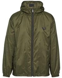 Prada - Re-Nylon Hooded Jacket - Lyst