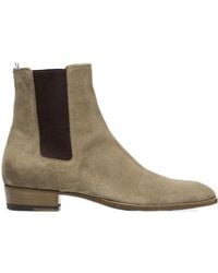 Saint Laurent - Wyatt Chelsea Boots - Lyst