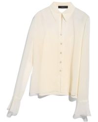 Gucci - Light Silk Georgette Shirt - Lyst