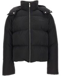 Off-White c/o Virgil Abloh - Zip-Up High Neck Puffer Jacket - Lyst