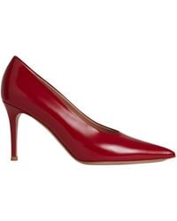 Gianvito Rossi - Pointed Toe Slip-On Pumps - Lyst
