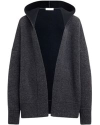 Alaïa - Long-Sleeved Knitted Cardigan - Lyst