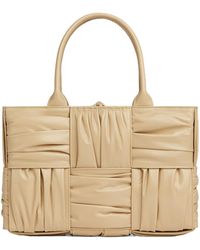 Bottega Veneta - Arco Woven Pleated Tote Bag - Lyst
