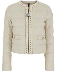 Moncler - Braid-Trimmed Quilted Jacket - Lyst