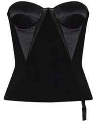 Versace - Off Shoulder Corset - Lyst