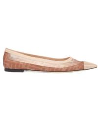 Fendi - Colibrì Pointed Toe Ballerina Shoes - Lyst