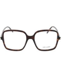 Saint Laurent - Eyewear Square Frame Glasses - Lyst
