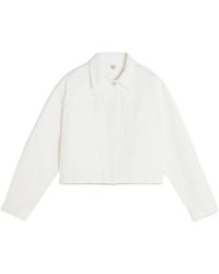 Maison Kitsuné - Maison Kitsuné Cropped Boxy Jacket - Lyst