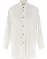 KHAITE - Single-Breasted Shirt - Lyst