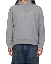 MM6 by Maison Margiela - Logo-Printed Drawstring Hoodie - Lyst