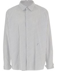 Jacquemus - Letro Striped Long Sleeved Shirt - Lyst