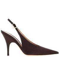 Gianvito Rossi - Sofia Slingback Heeled Pumps - Lyst