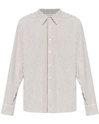 Officine Generale - Officine Générale Gad Striped Shirt - Lyst