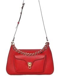 Coccinelle - Logo Printed Beat Shoulder Bag - Lyst