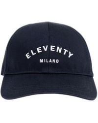 Eleventy - Logo Embroidered Baseball Cap - Lyst