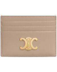Celine - Card Holder Triomphe - Lyst
