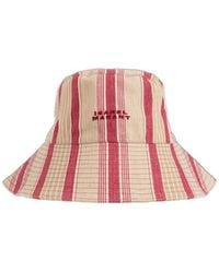 Isabel Marant - Shaelyn Striped Hat - Lyst