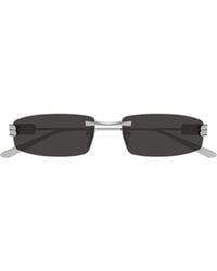 Balenciaga - Eyewear Rectangle Frame Sunglasses - Lyst