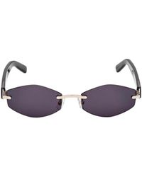 Gcds - Metal Frame Sunglasses - Lyst