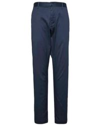 EA7 - Logo Details Casual Pants - Lyst