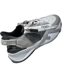 Fendi - Flow Low-Top Sneakers - Lyst