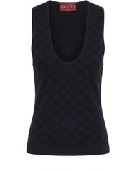 Gucci - Sleeveless Top - Lyst