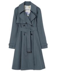 Burberry - Long Tropical Gabardine Pembury Trench Coat - Lyst