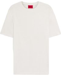 BOSS - Solid Color T-Shirt - Lyst