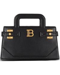 Balmain - Small B-Buzz Top Handle Bag - Lyst
