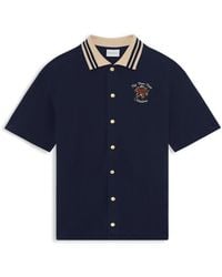 Drole de Monsieur - Drôle De Monsieur Chemise Piquée Slogan Shirt - Lyst