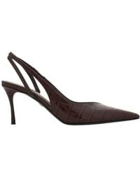 Ferragamo - Mid Heel Slingback - Lyst