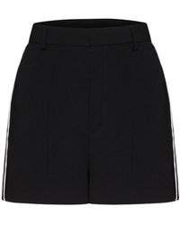 RED Valentino - Contrasted-Trim Shorts - Lyst