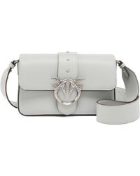 Pinko - Love Birds Buckled Mini Shoulder Bag - Lyst