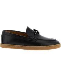 Christian Louboutin - Round-Toe Loafers - Lyst