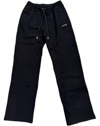 Off-White c/o Virgil Abloh - Arrow Pattern Drawstring Joggers - Lyst
