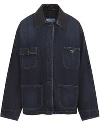 Prada - Long-Sleeved Casual Jacket - Lyst