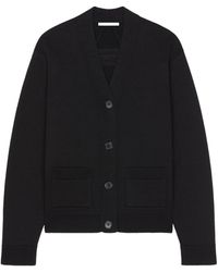 Givenchy - Long-Sleeved V-Neck Knitwear - Lyst
