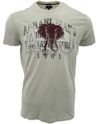 Armani Jeans - Item O-Neck Short-Sleeved T-Shirt - Lyst