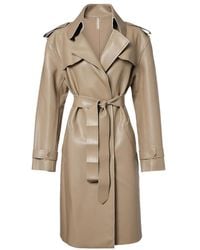 Norma Kamali - Coated Trench Coat - Lyst