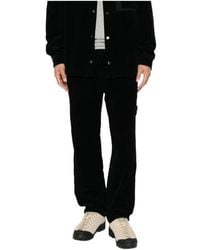 Stone Island - Logo Patch Straight Leg Pants - Lyst