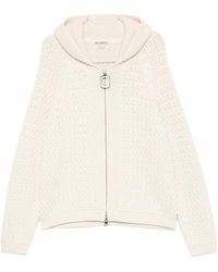 JW Anderson - Cable-Knit Zip-Up Cardigan - Lyst