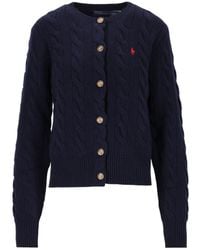 Polo Ralph Lauren - Cable-Knit Cardigan - Lyst