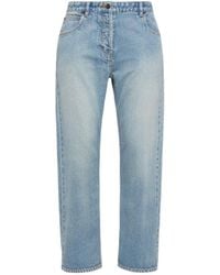 The Row - Riaco Denim Straight Jeans - Lyst