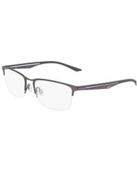 Nike - Rectangular Frame Glasses - Lyst