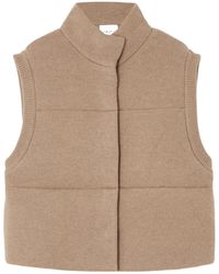 LeKasha - Montana Quilted Organic Cashmere Vest - Lyst