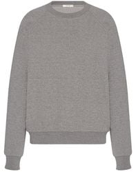 The Row - Eulalia Knitted Sweatshirt - Lyst