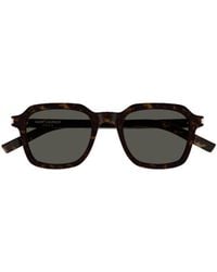 Saint Laurent - Eyewear Sl 715 Slim Rectangular Sunglasses - Lyst