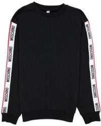 Moschino - Printed Logo Sweater - Lyst