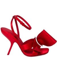 Ferragamo - Open-Toed High-Heeled Sandals - Lyst