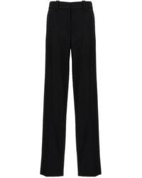 Rabanne - High Waist Straight Leg Pants - Lyst